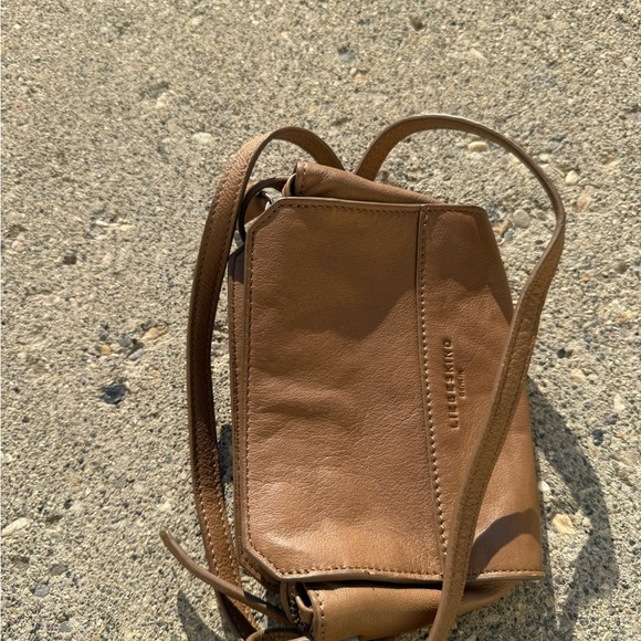 Liebeskind mini crossbody Mayne never used Camel Leather Crossbody Bag MINT cond - Picture 6 of 15